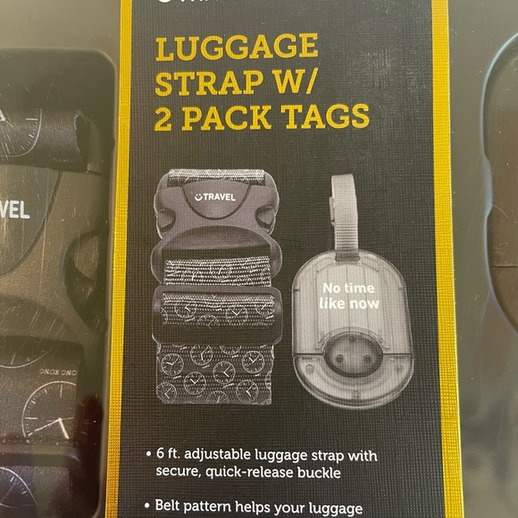 Luggage Strap & Tags Set - Picture 4 of 5